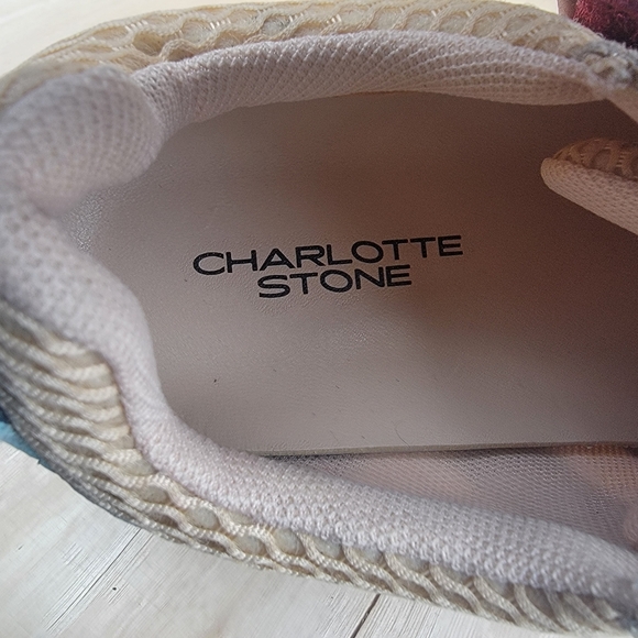 Charlotte Stone Conway Retro Mismatch Sport Sneaker Shoes Women's Size 8 Preppy - Picture 7 of 8